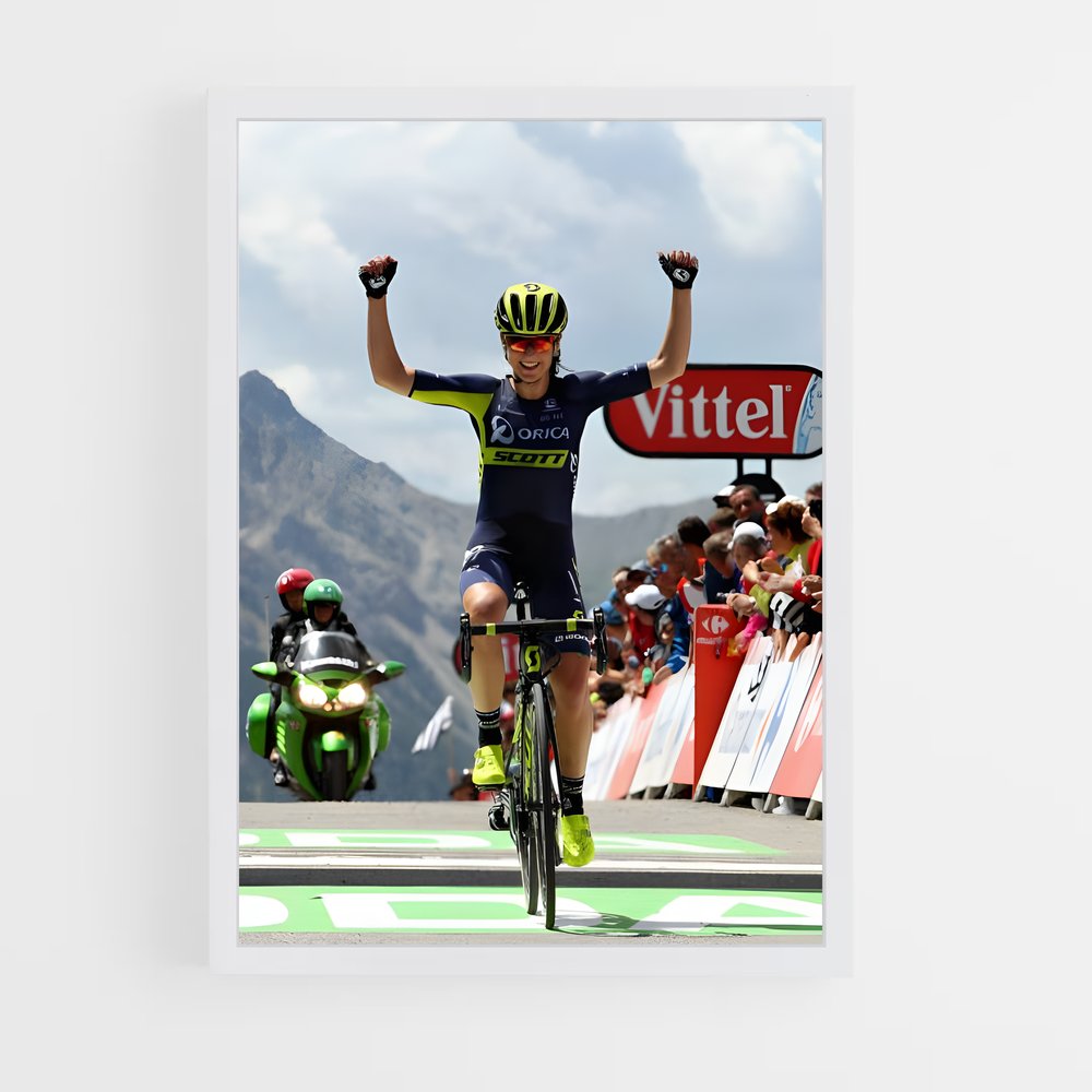 Poster La Victoire d'Annemiek – affiche Cyclisme (vue 3)